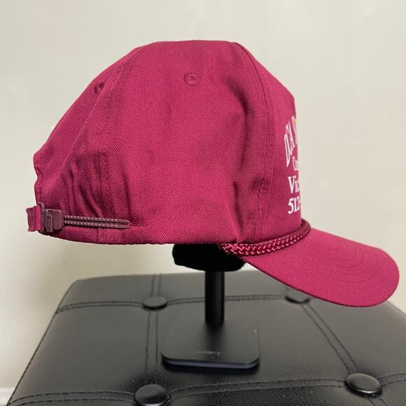 San Sun Victoria Texas DCA Surveying Co. red adjustable hat OS - Picture 3 of 9